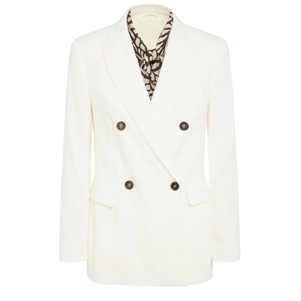 White cotton jacket