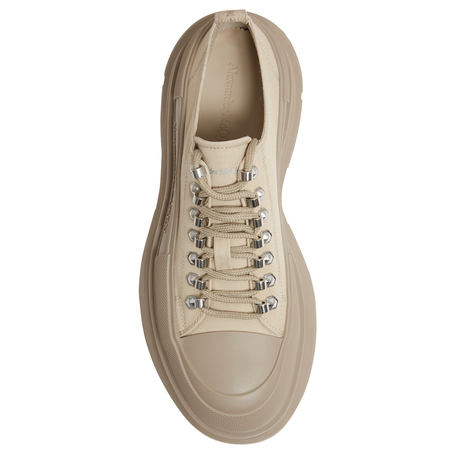 Sneakers ''Tread Slick'' in tessuto beige