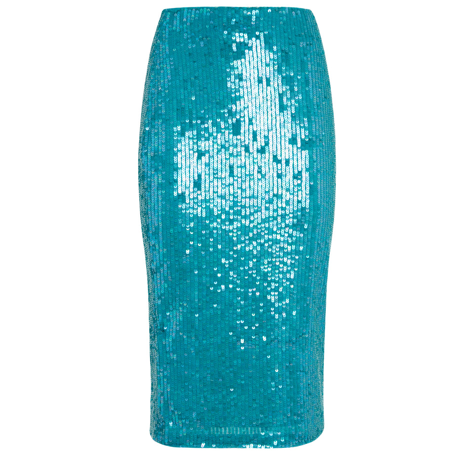 Light blue fabric "Gleam" skirt