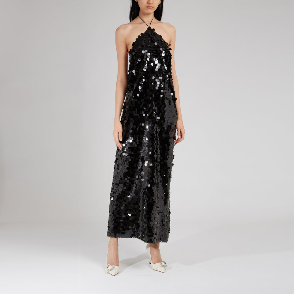 Black sequin "Nunni" dress