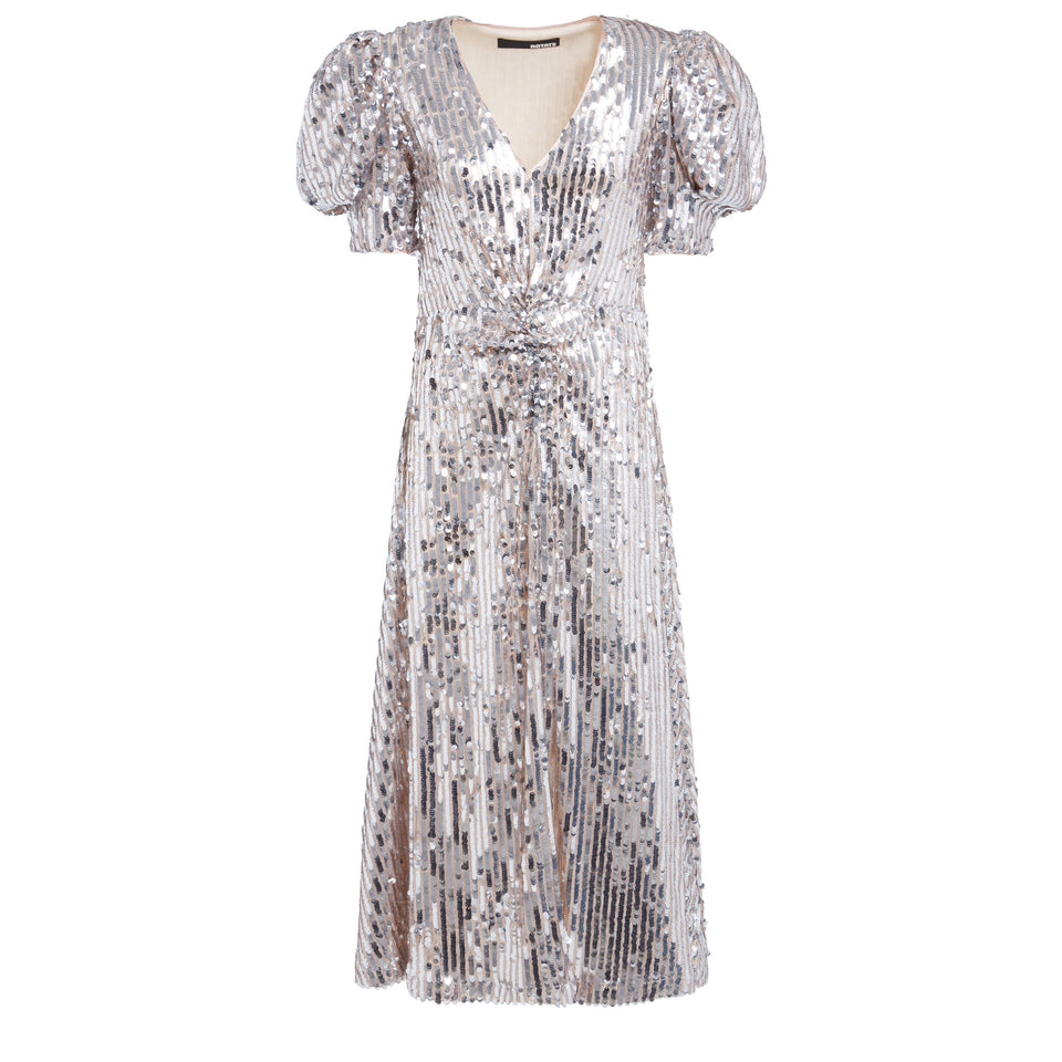 Silver sequin "Sierina" dress