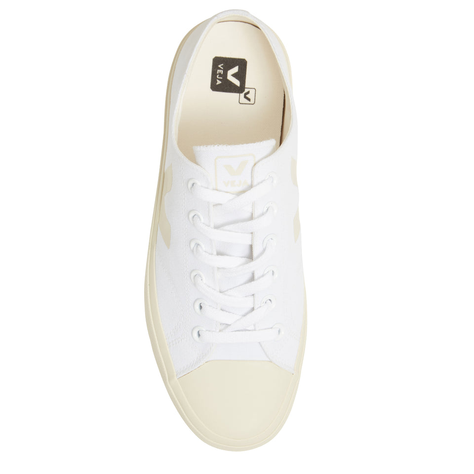 White cotton ''Wata II Low'' sneakers