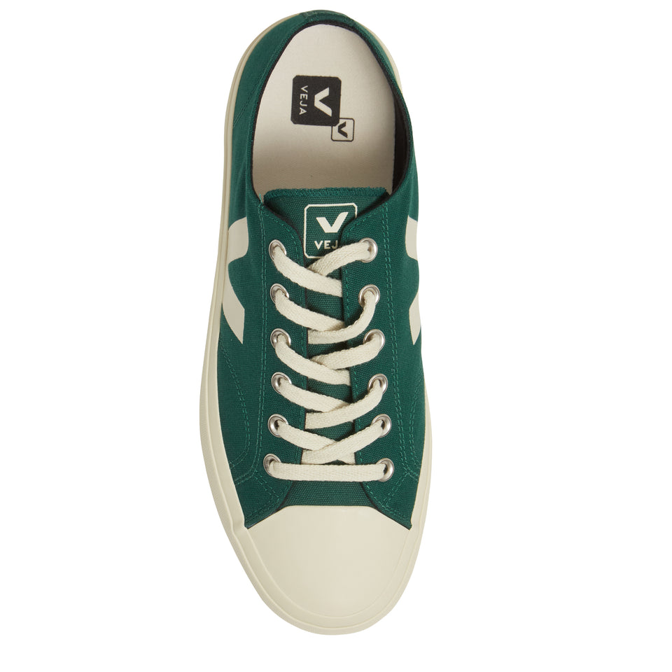 Green cotton ''Wata II Low'' sneakers