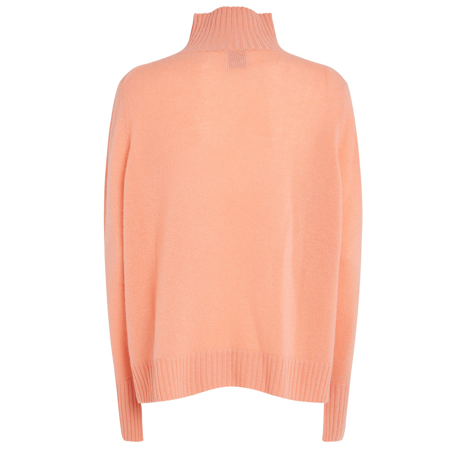 Maglia in cashmere rosa