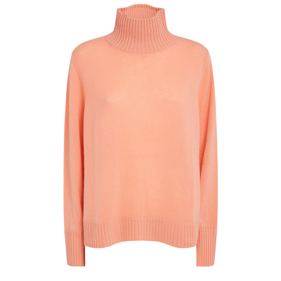 Maglia in cashmere rosa