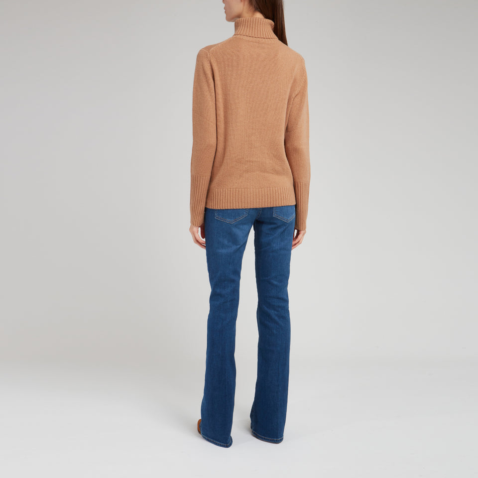 Maglia in cashmere marrone