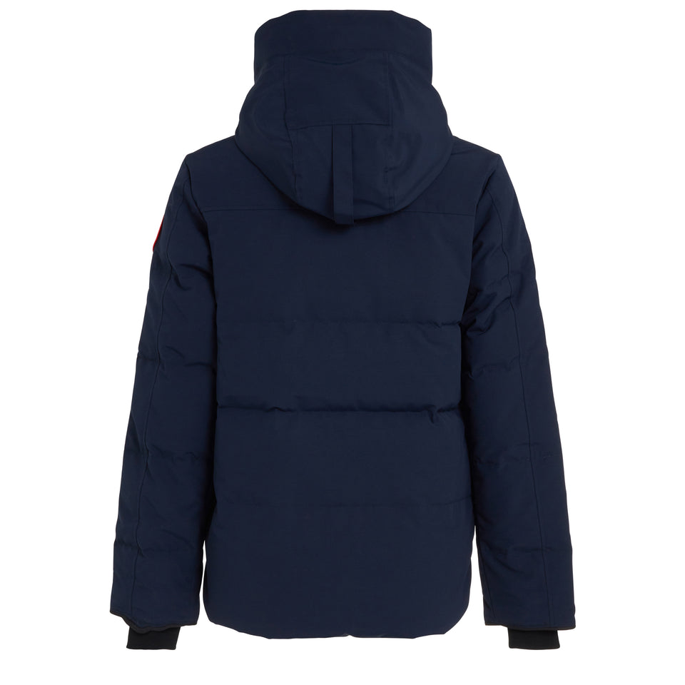 Macmillan parka in blue fabric