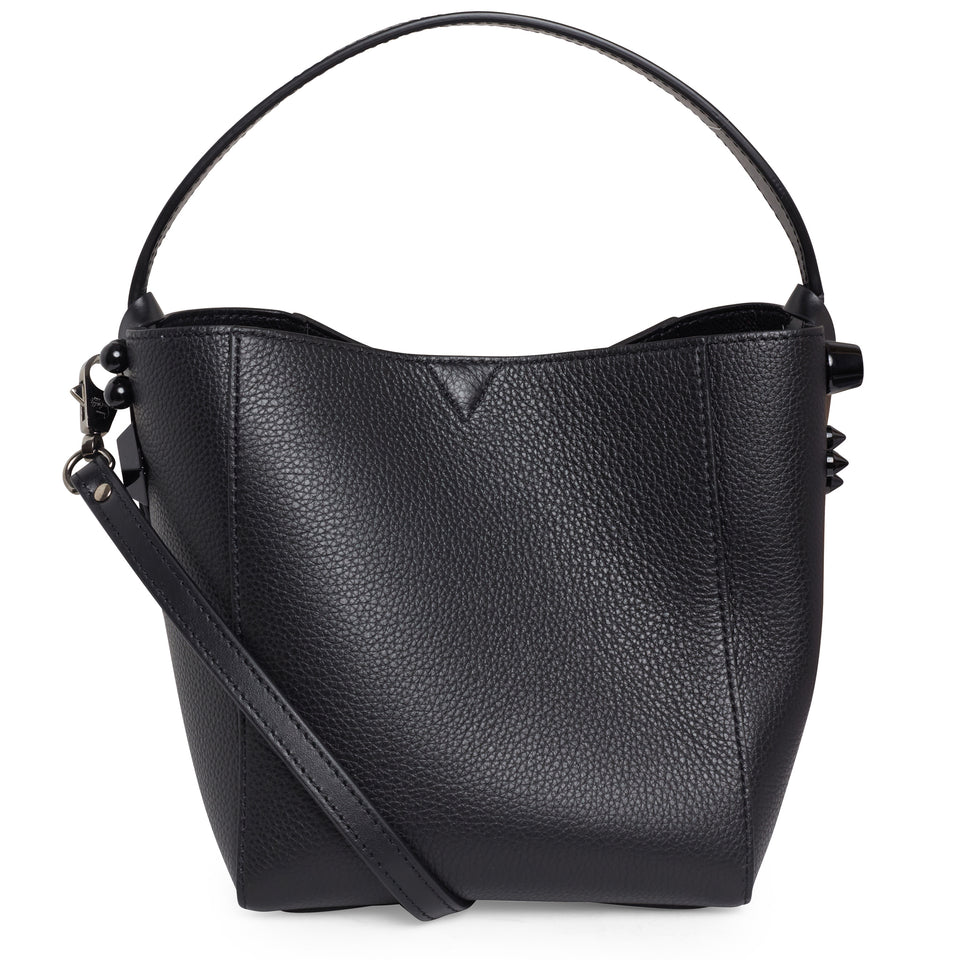 Borsa "Cabachic mini" in pelle nera