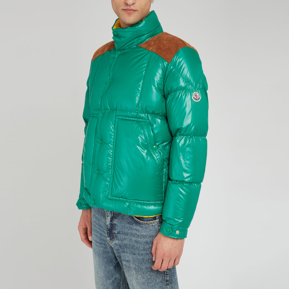 Moncler green puffer jacket best sale