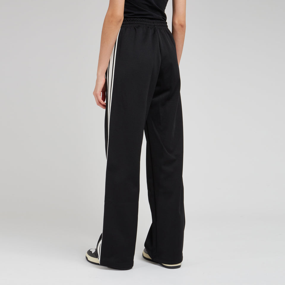 Jogger trousers in black fabric