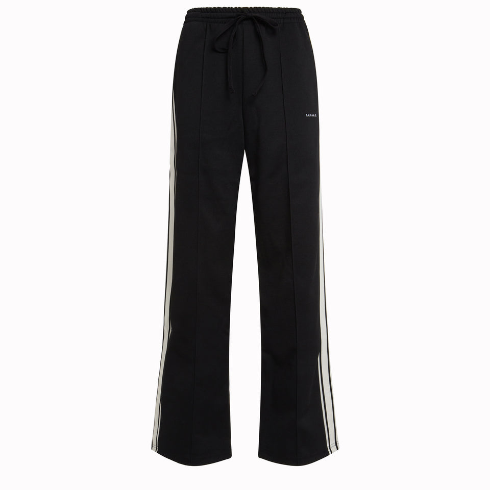 Jogger trousers in black fabric