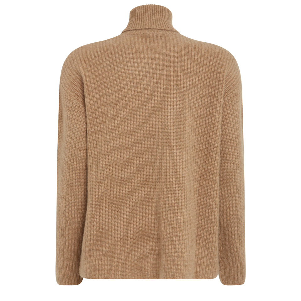 Beige wool sweater