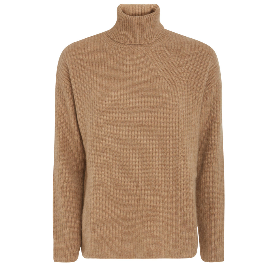 Beige wool sweater