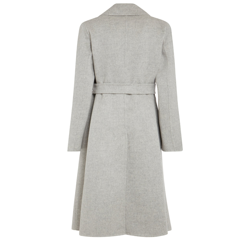 Cappotto in cashmere grigio