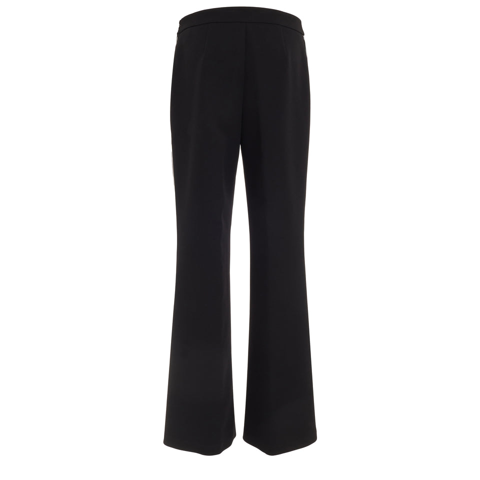 Pantalone in jersey nero