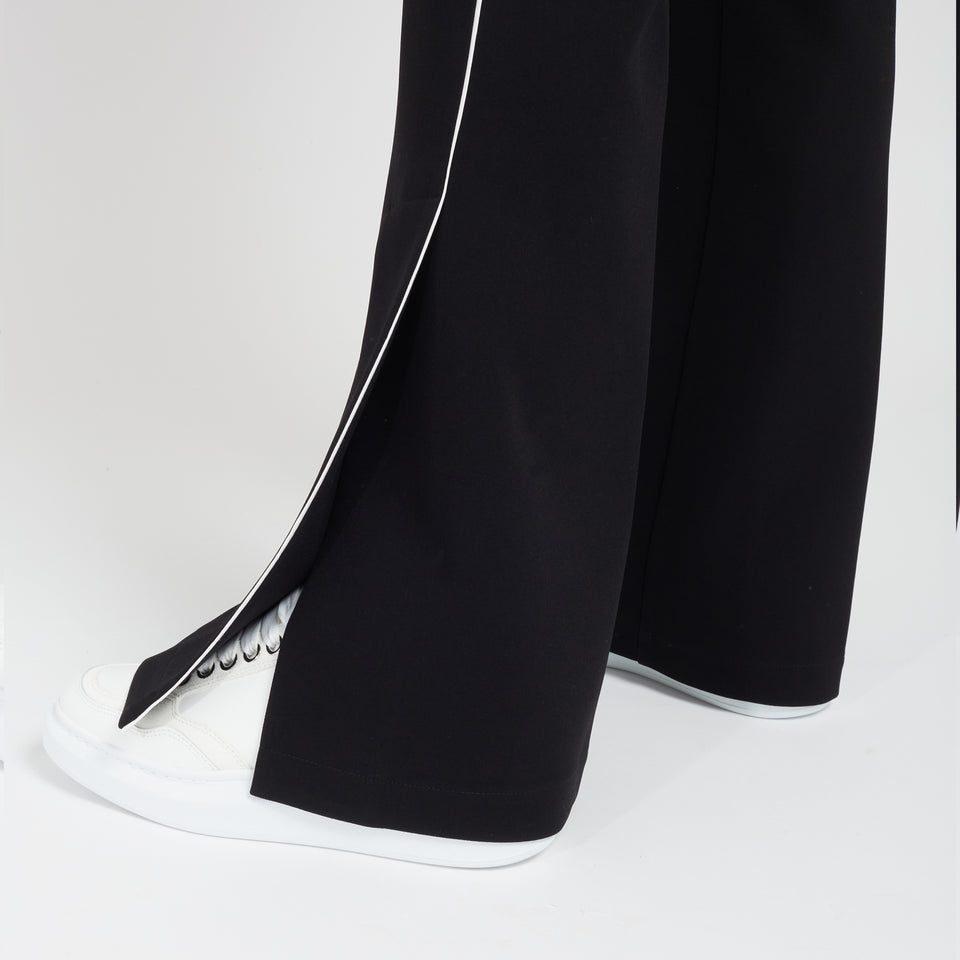 Pantalone in jersey nero