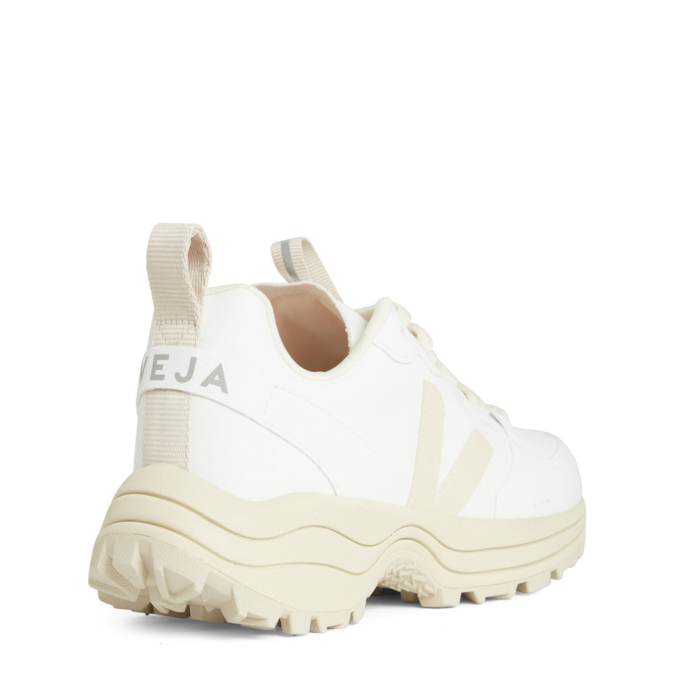 ''Venturi VC'' sneakers in white leather