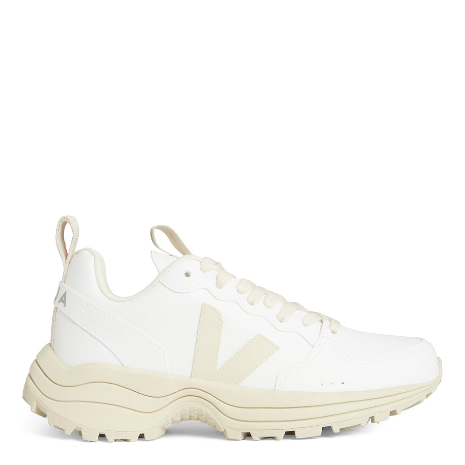 ''Venturi VC'' sneakers in white leather