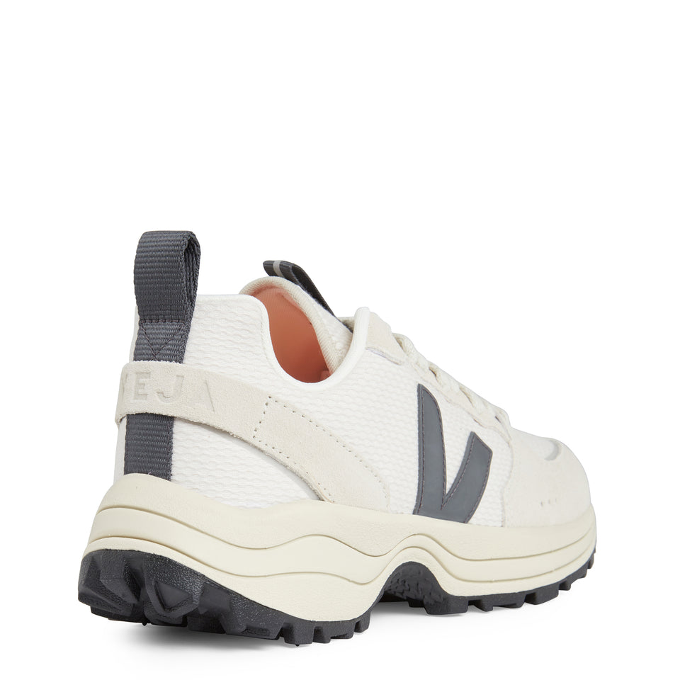 ''Venturi Mesh'' sneakers in white leather