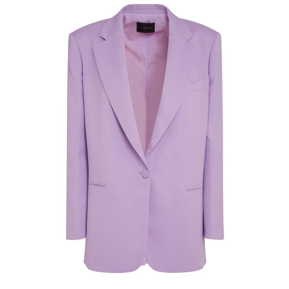 Blazer "Guia" in tessuto lilla