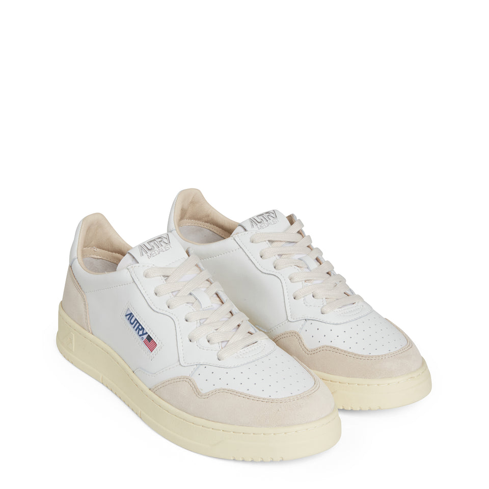 ''Medalist Low'' sneakers in white leather