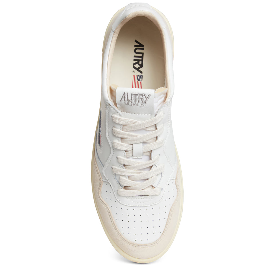''Medalist Low'' sneakers in white leather