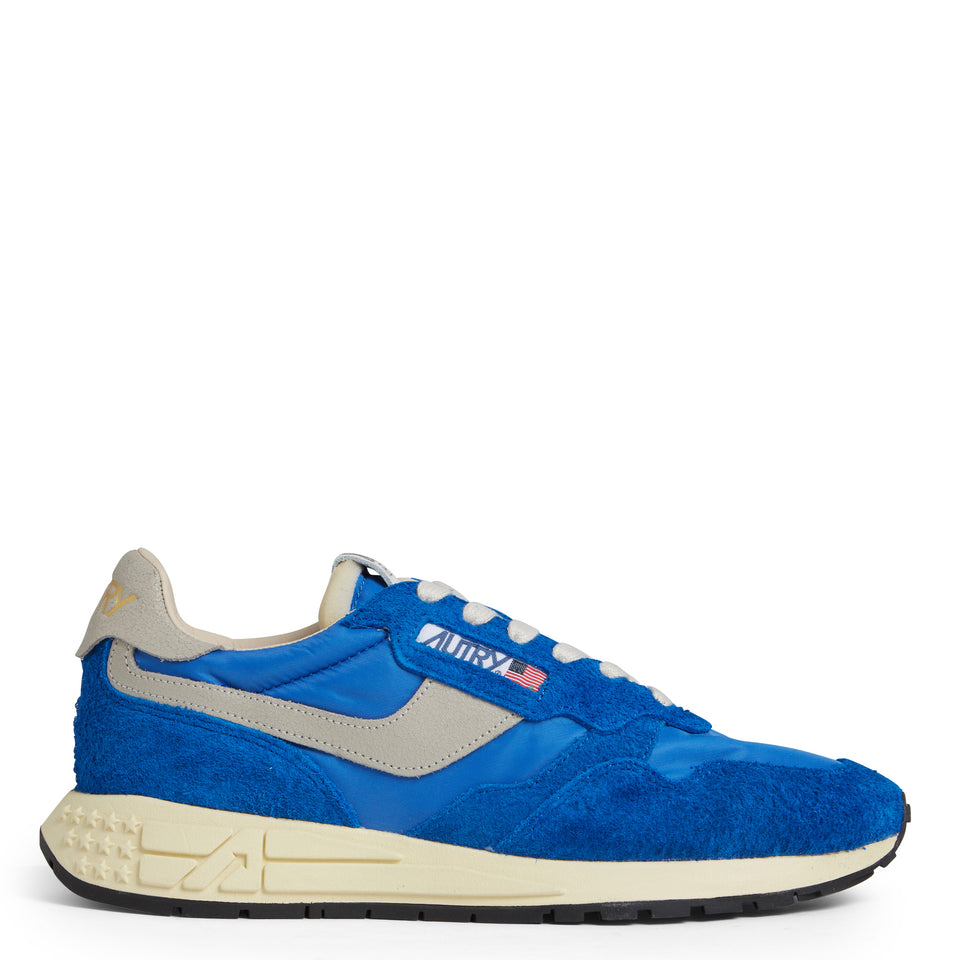 Sneakers "Reelwind" in suede blu