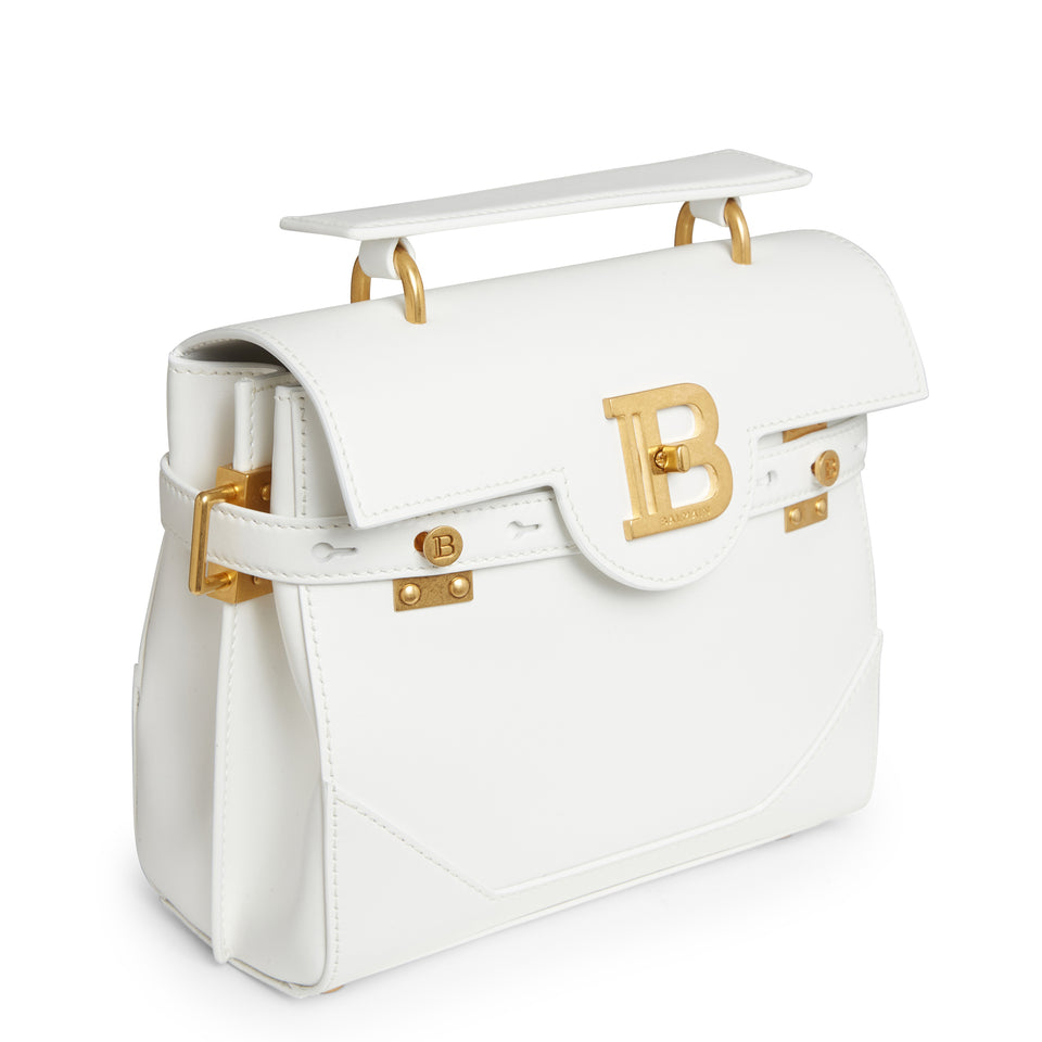 Borsa ''B-Buzz 23'' in pelle bianca