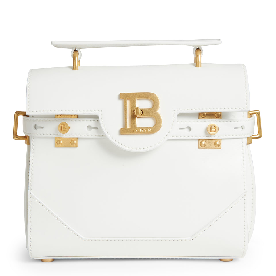 ''B-Buzz 23'' bag in white leather