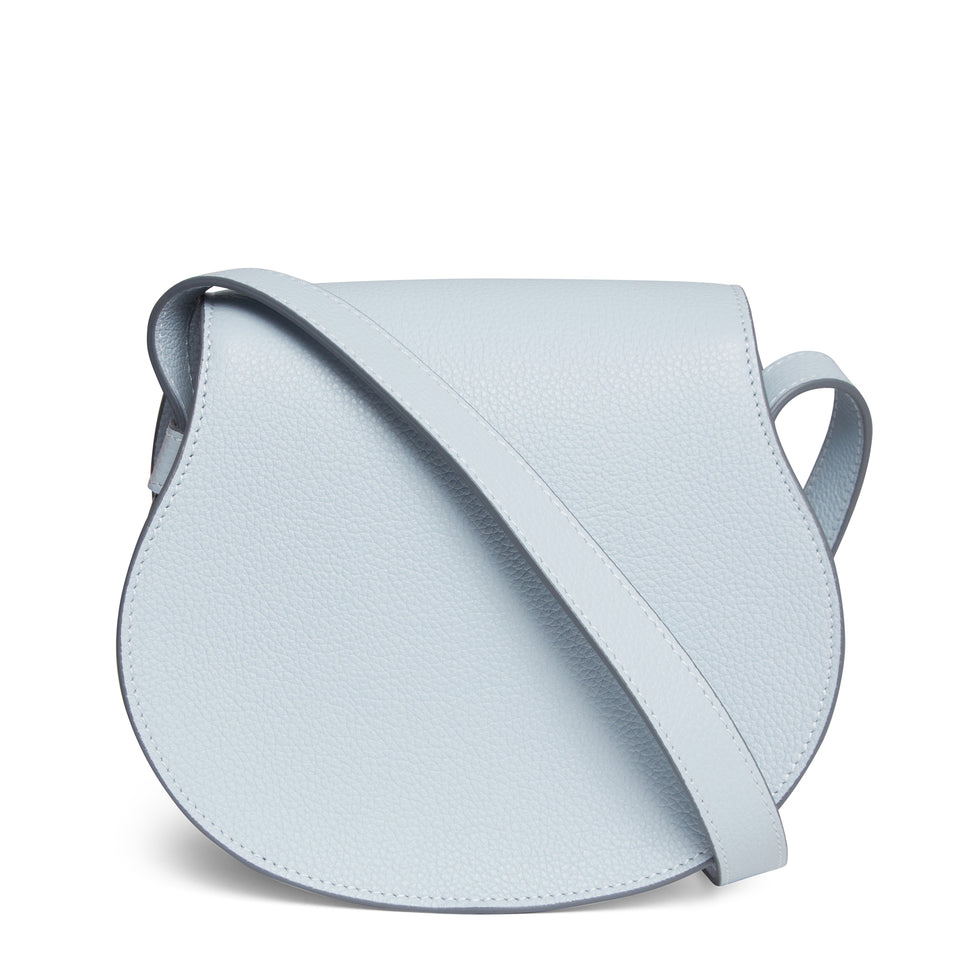Small ''Marcie'' bag in light blue leather