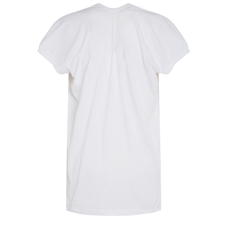 "Hena" white cotton t-shirt