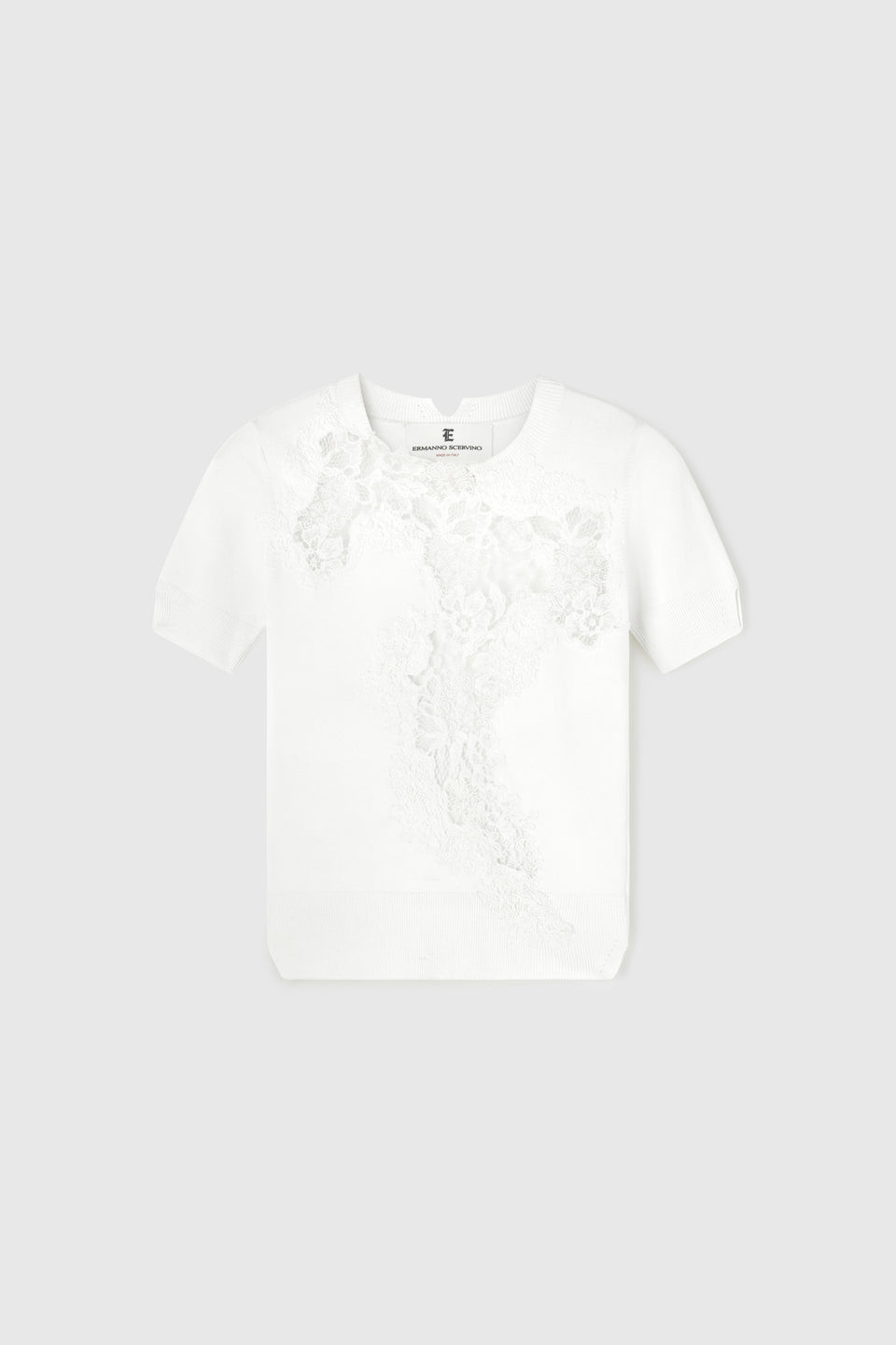 White fabric shirt