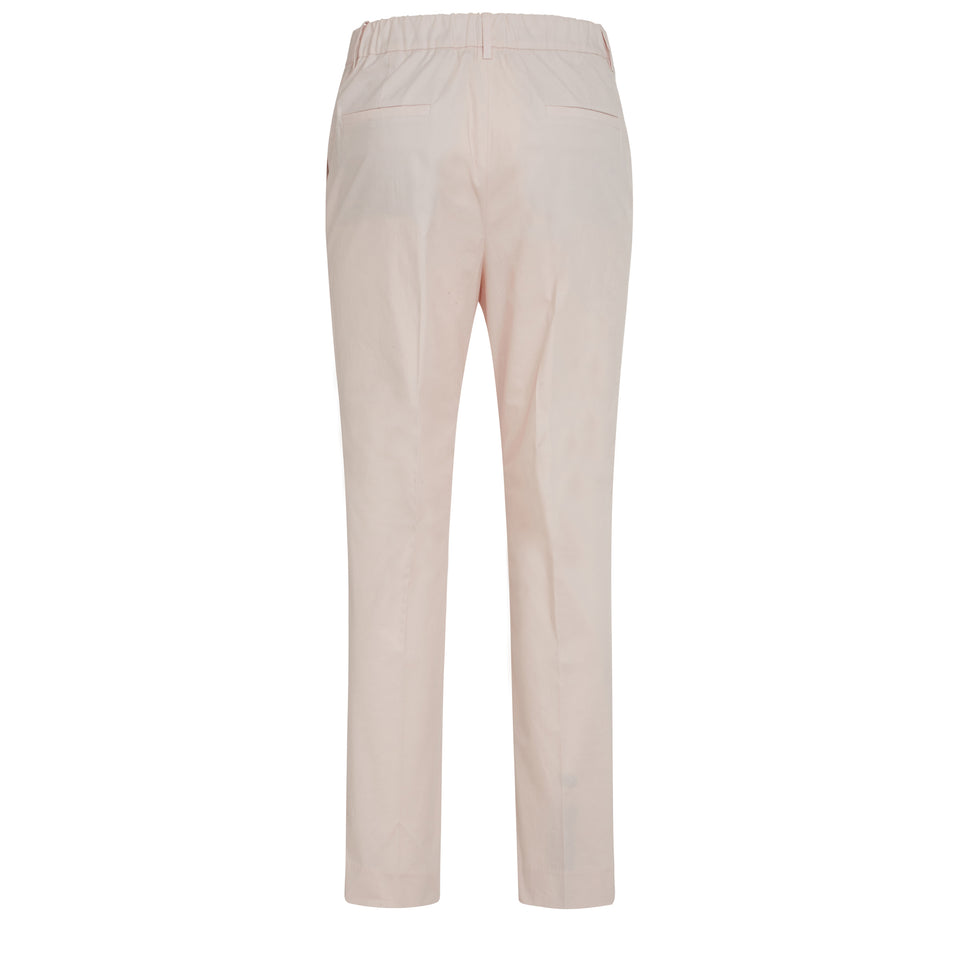 "Galene" trousers in pink cotton