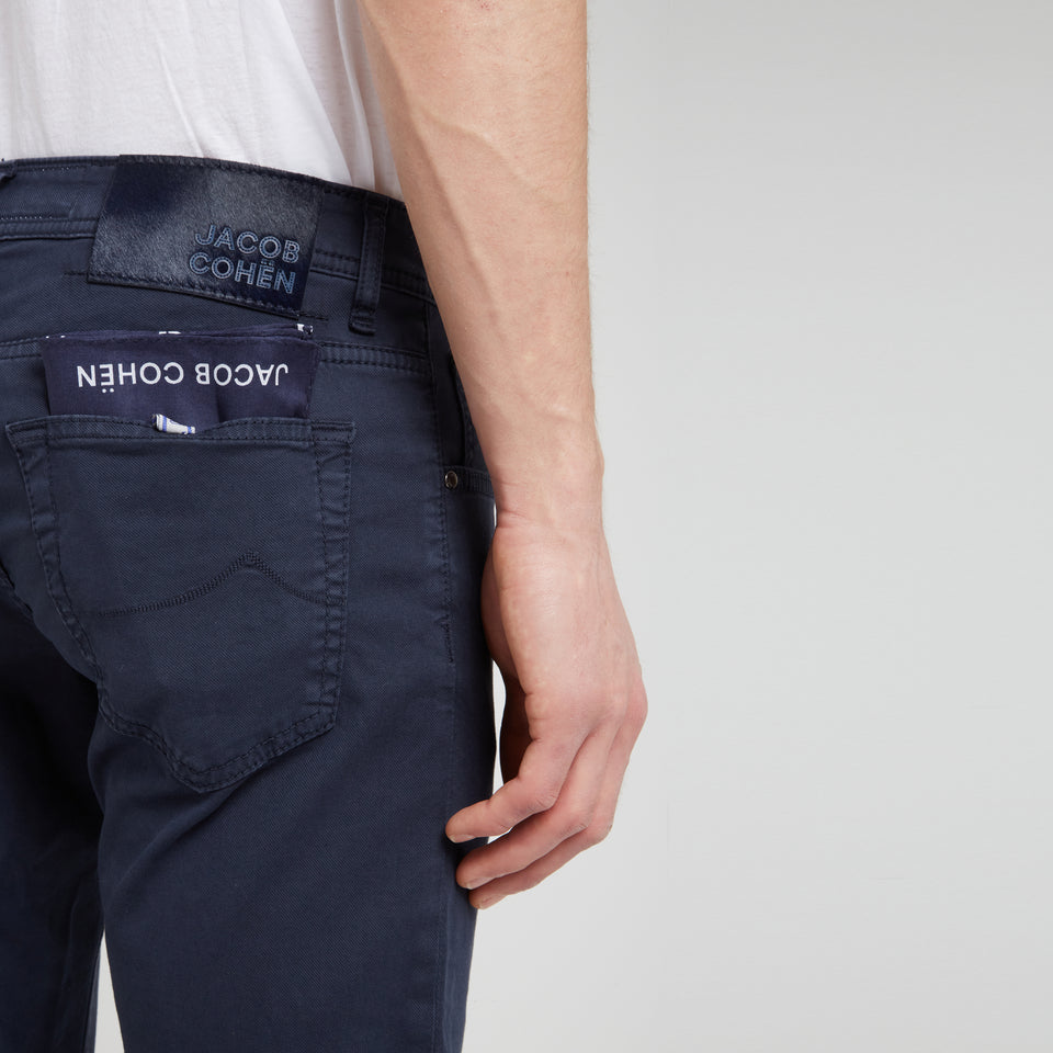 Jeans "Nick" in cotone blu