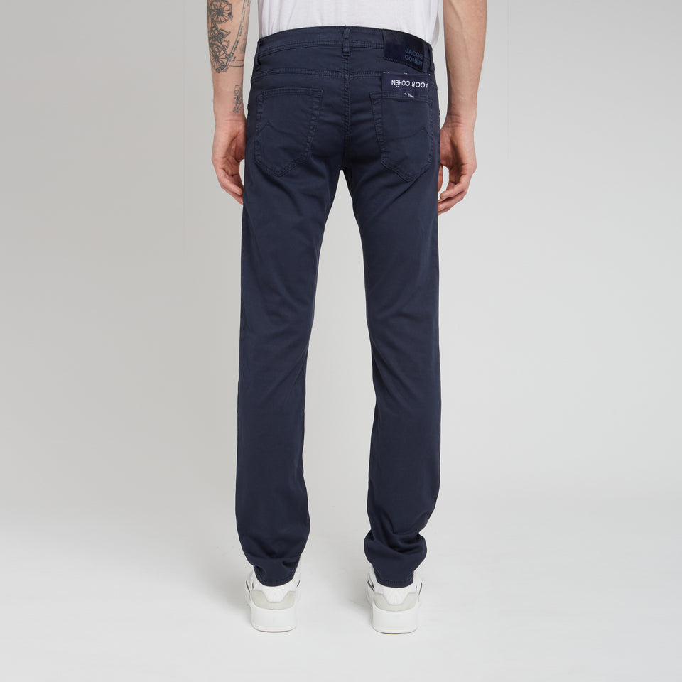 Jeans "Nick" in cotone blu