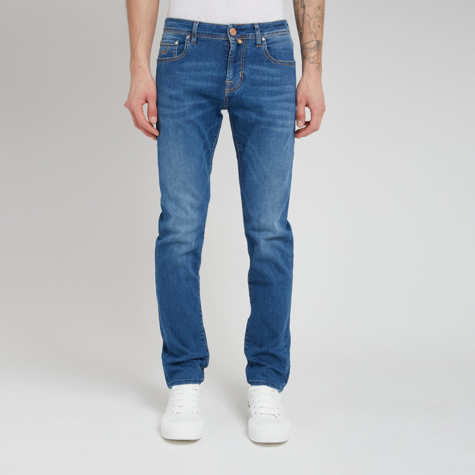 Jeans "Bard Fast" in denim blu