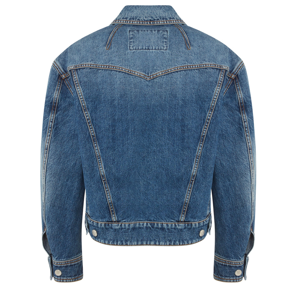 Blue denim jacket