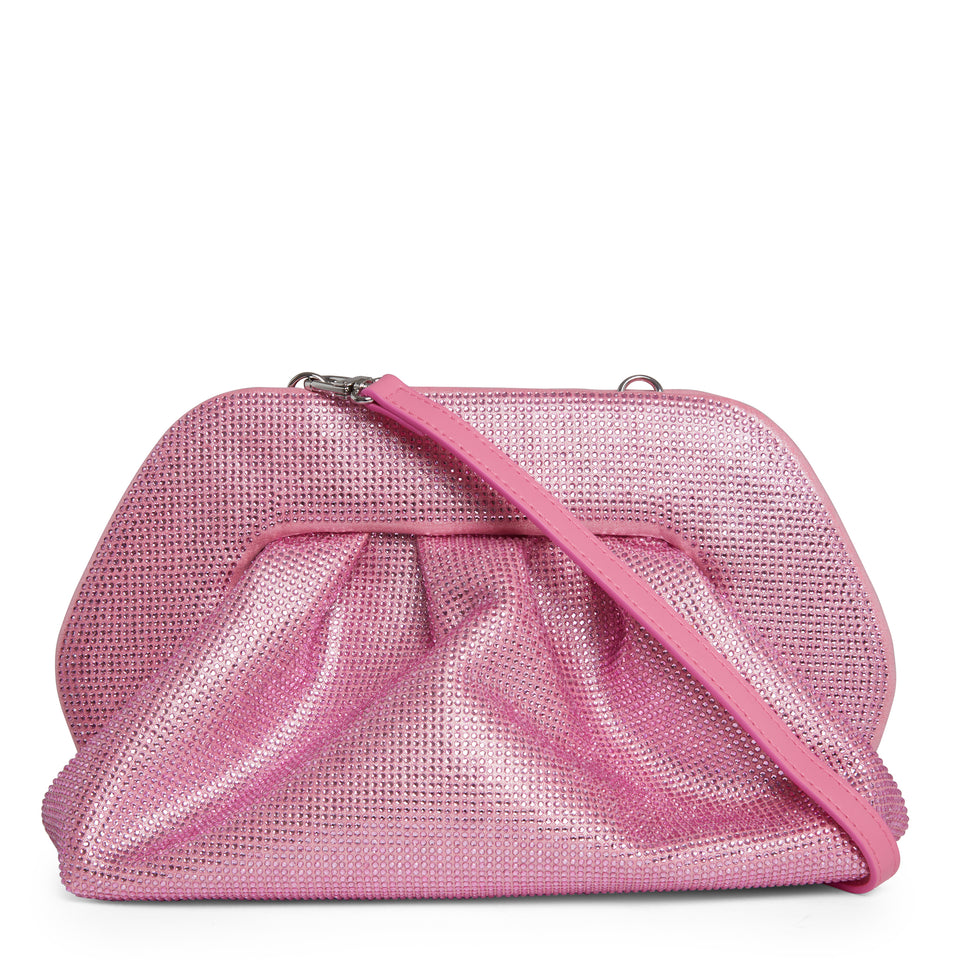 "Bios Basic" bag in pink crystals