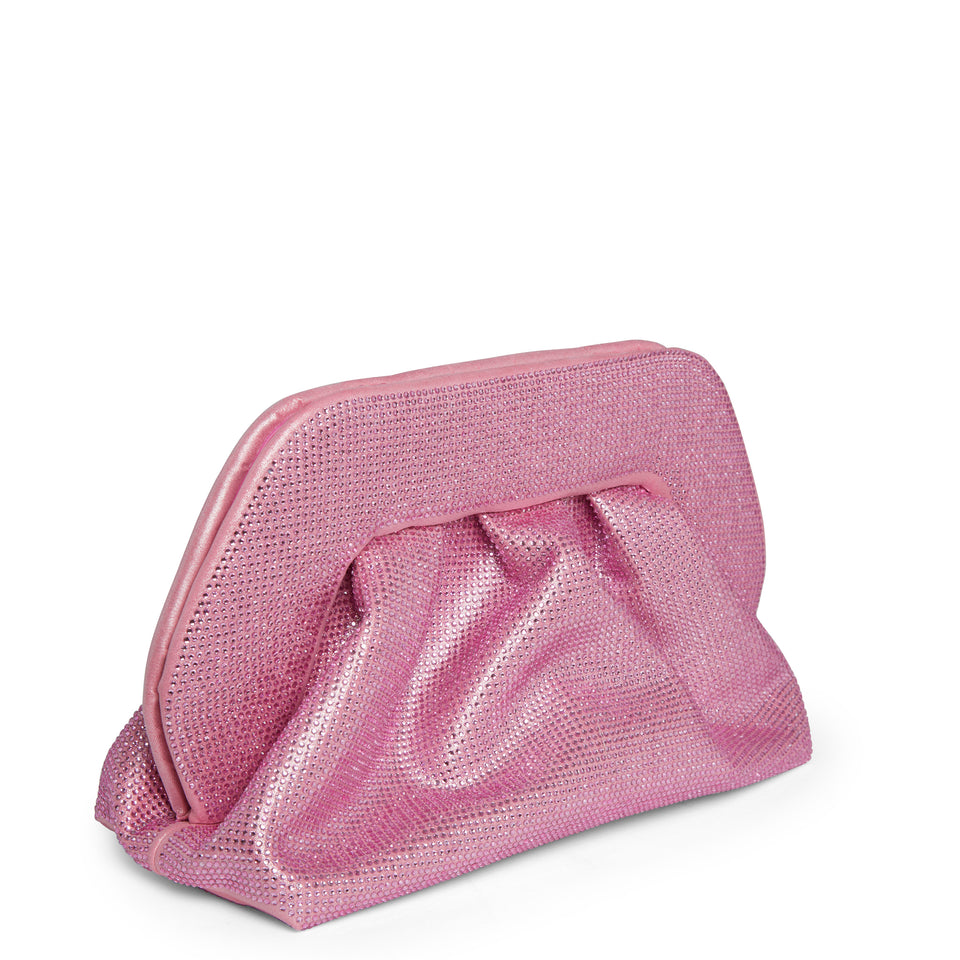 "Bios Basic" bag in pink crystals