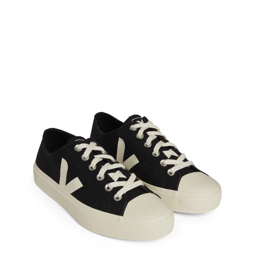 ''Wata II Low'' sneakers in black cotton