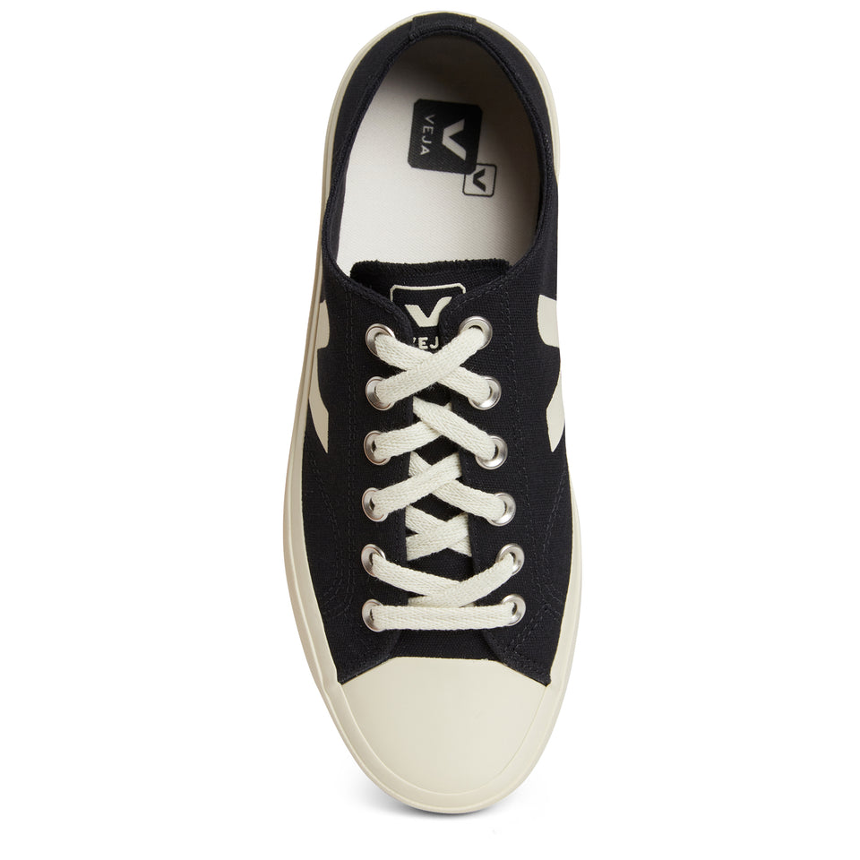 ''Wata II Low'' sneakers in black cotton