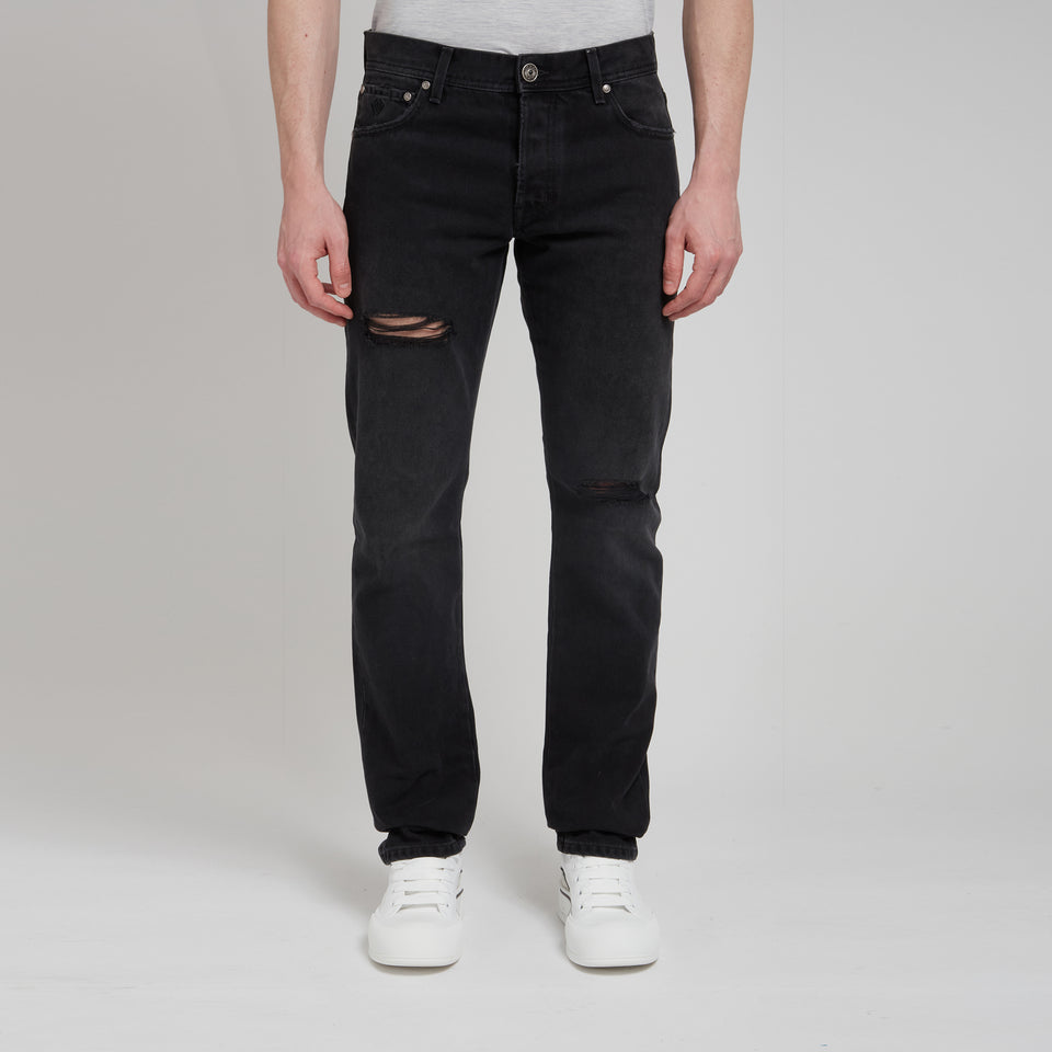 Jeans in denim nero