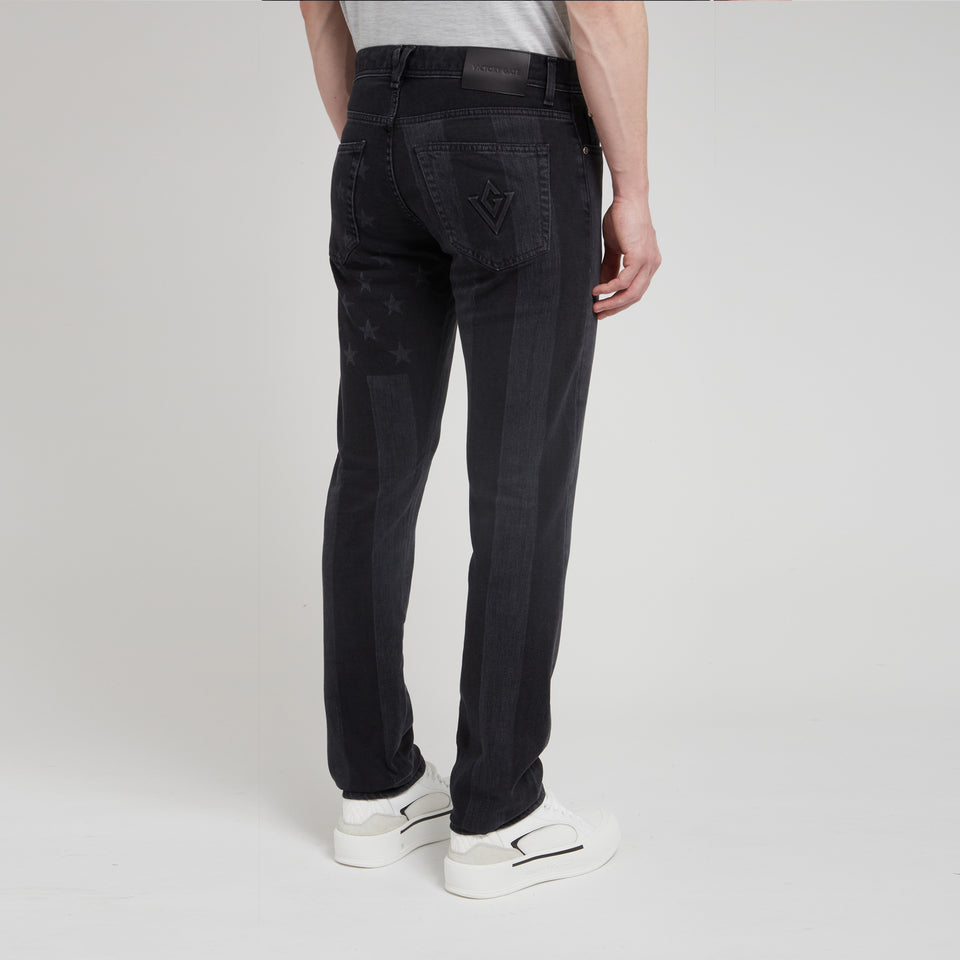 Jeans in denim nero