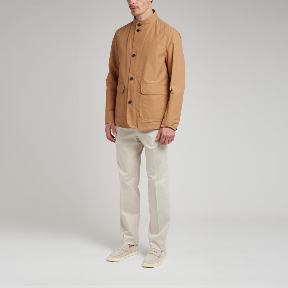 Brown cotton jacket