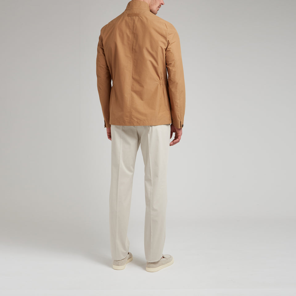 Brown cotton jacket