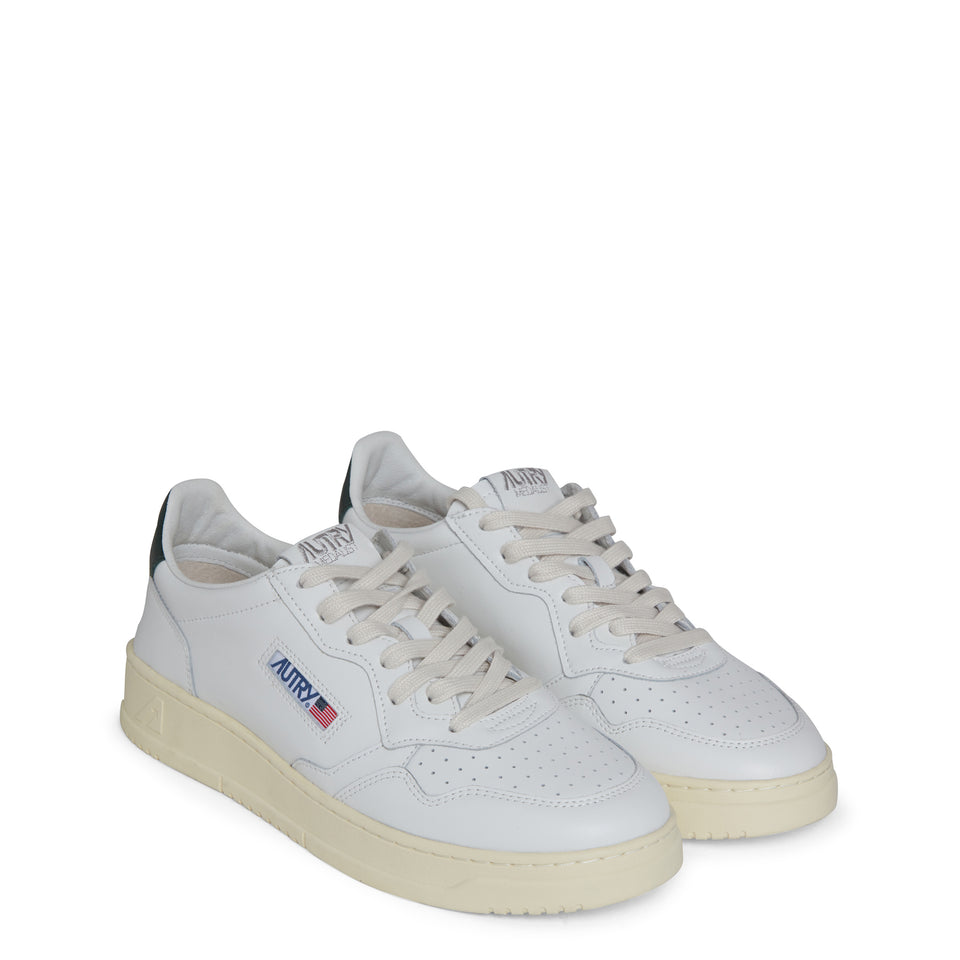 Sneakers ''Medalist Low'' in pelle bianca