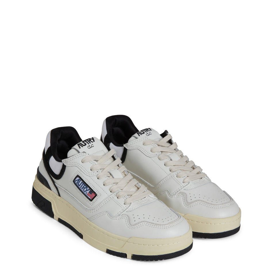 Sneakers "Clc low" in pelle bianche