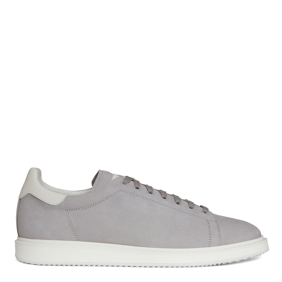 Sneakers in pelle grigie