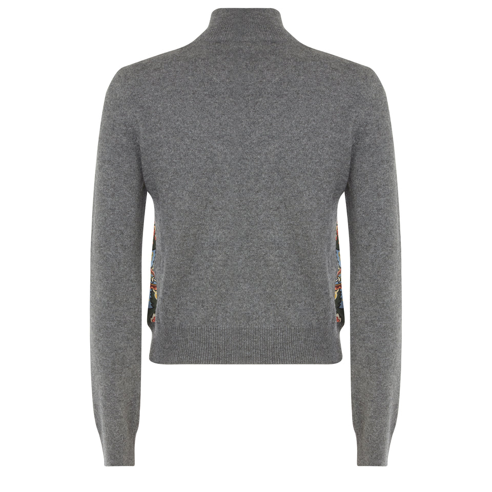 Grey wool sweater