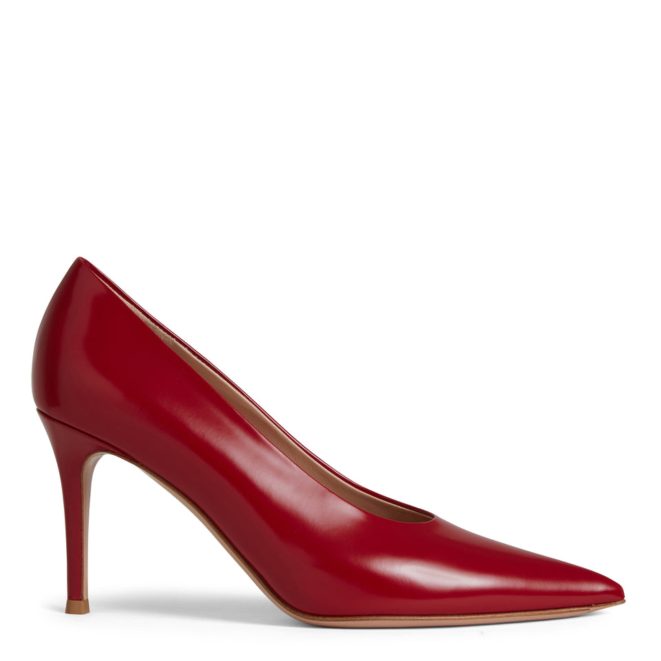 ''Robbie 85'' red leather pumps